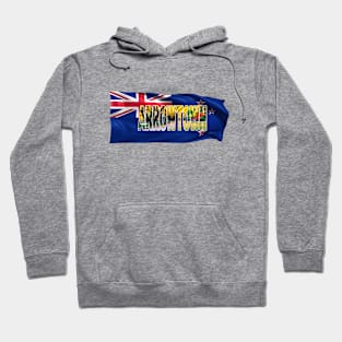 ARROWTOWN - Autumn New Zealand with Flag Hoodie